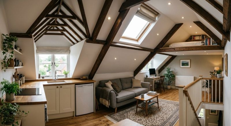 Attic Apartment Construction in Conroe, TX