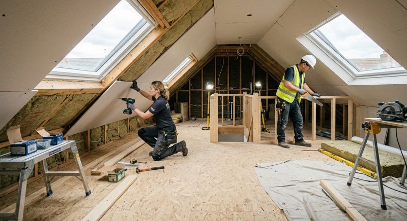 Attic Renovation in Conroe, TX