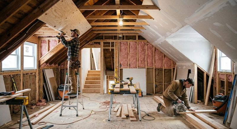 Attic Renovation in Alpharetta, GA