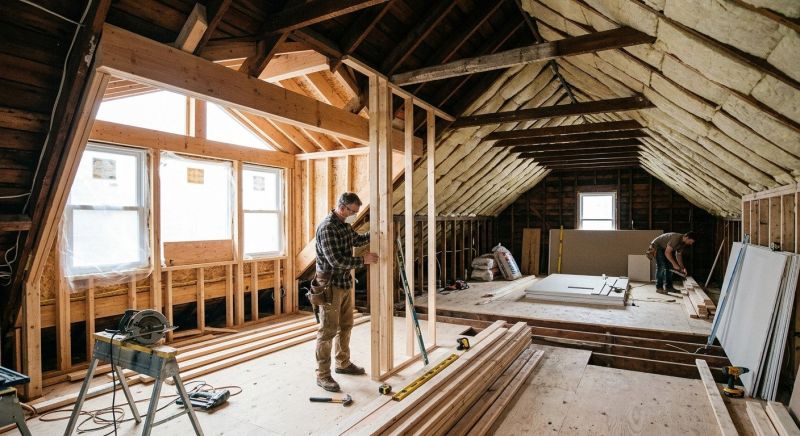 Attic Room Installation in Alpharetta, GA
