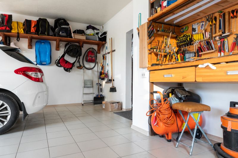 Organized Garage Space