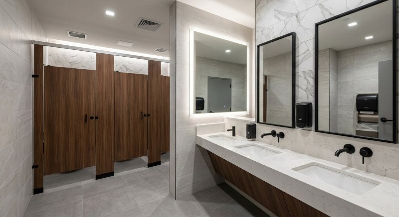 Industrial Bathroom Renovation in Denver County, CO