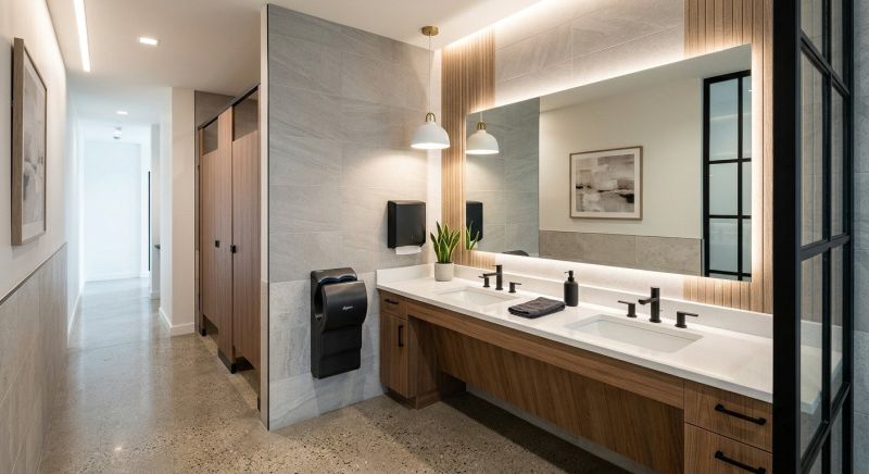 Office Bathroom Renovation in Denver, CO